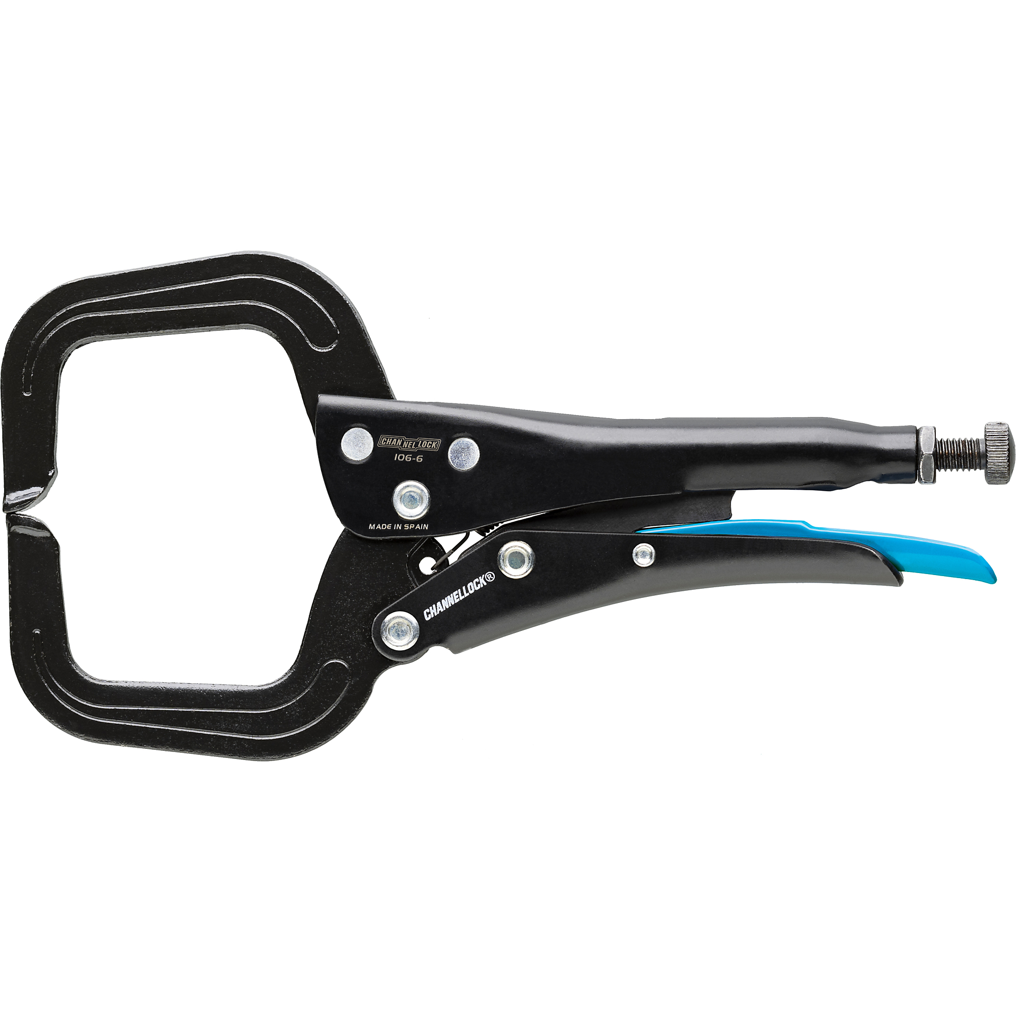 Channellock, 6in. C-Clamp Locking Pliers, Model# 106-6
